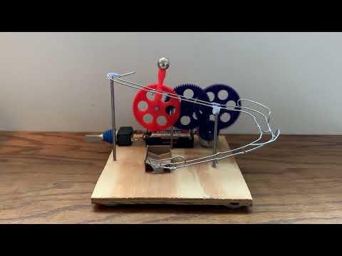 Motorized Marble Run