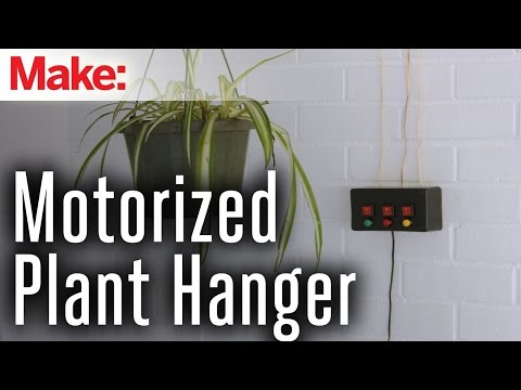 Motorized System for Hanging Plants