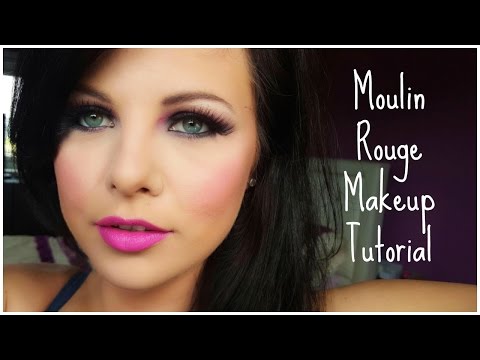 Moulin Rouge Inspired Makeup Tutorial