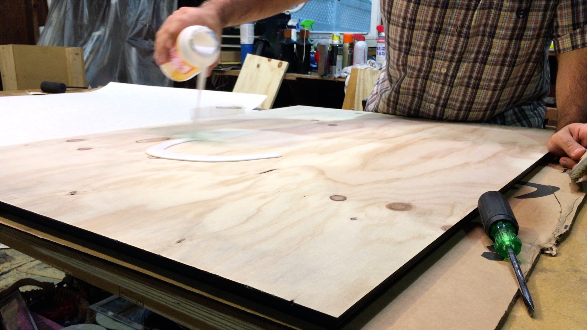 Mounting a Poster To Plywood13.jpg