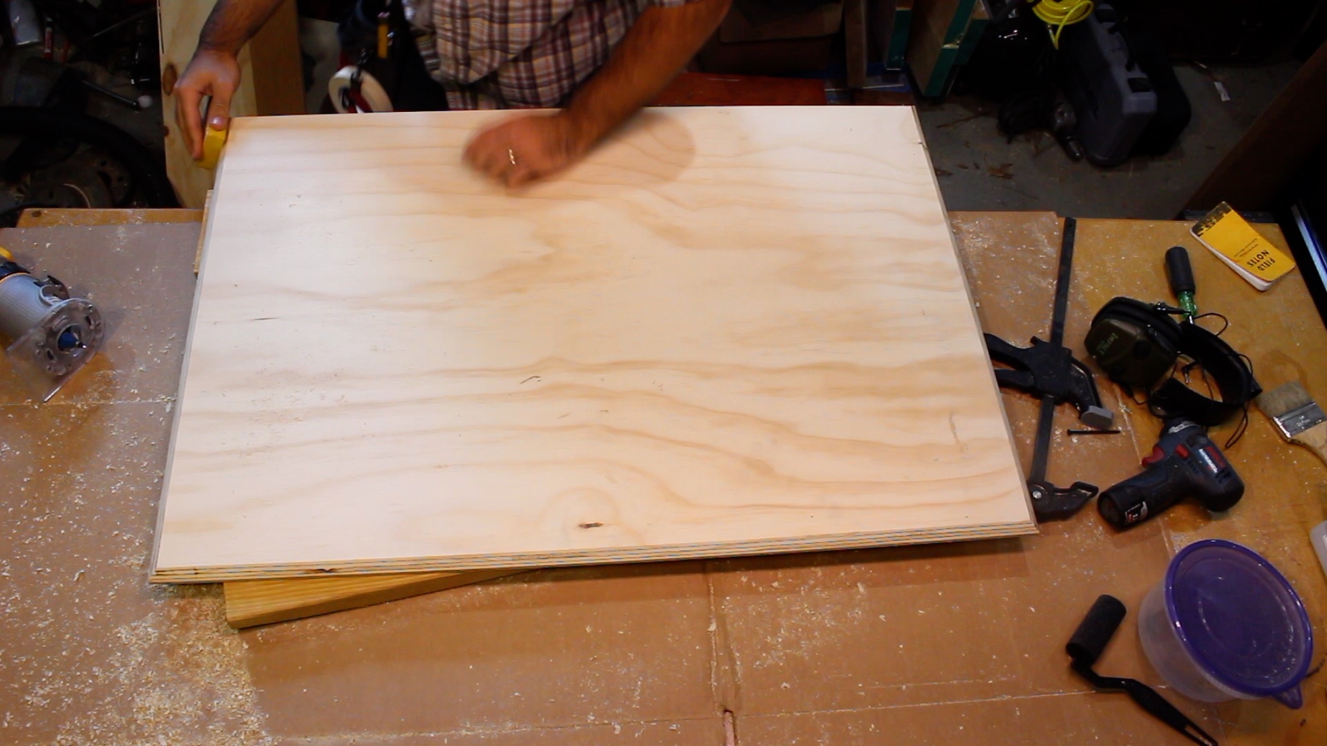 Mounting a Poster To Plywood8.jpg