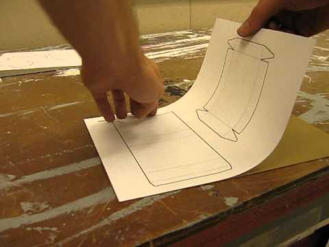 Mounting paper to cardboard (or other materials)