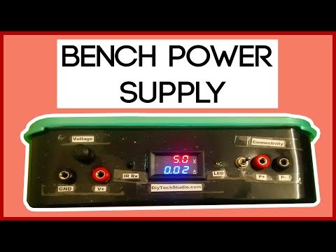 Multi-function Transformer based Variable Bench Power Supply using LM317