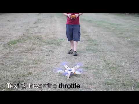 Multicopter with 5 motors. KK2.1.5, Simon K 30A ESC's. option5