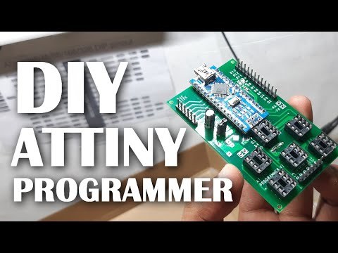 Multiple Attiny85 and Attiny13 Programmer