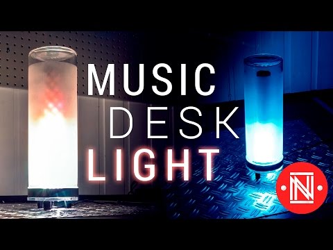 Music Reactive Desk Light || DIY