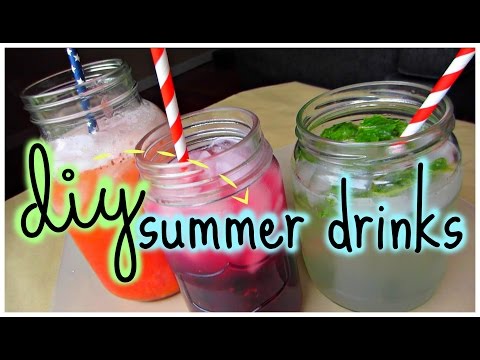 Must Try | DIY Refreshing Summer Drinks