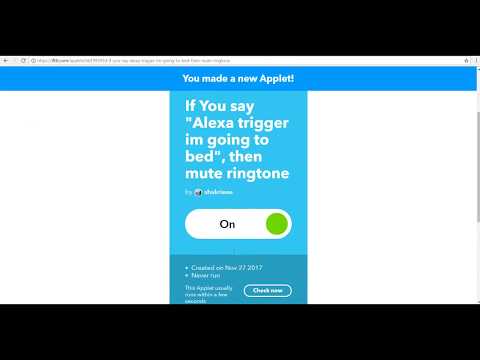 Mute your phone with Amazon Echo (Alexa) &amp;amp; IFTTT in less than a minute