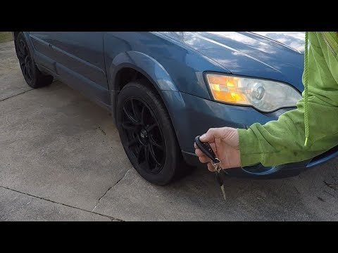 Muting The Lock Beep On A 2009 Subaru Outback