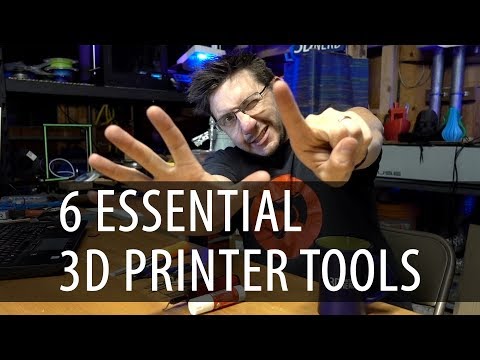 My 6 Essential Tools for 3D Printing - Keep These Near Your 3D Printer