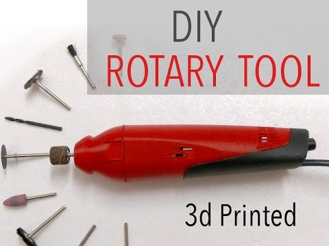 My DIY 3d Printed Dremel-Style Rotary Tool