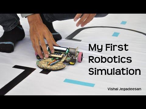 My First Robotics Simulation Video