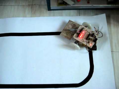 My first Robot- A Line follower(with Back 2 Track)