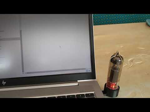 My home made &quot;Vacuum Tube&quot; USB Drive