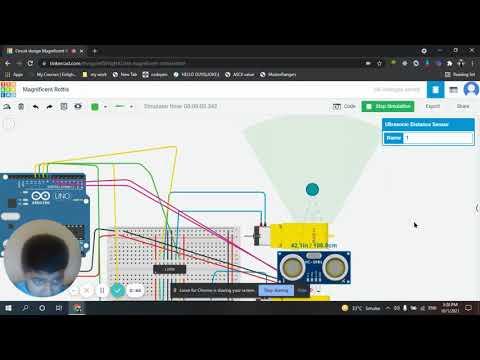 My second robotic simulation