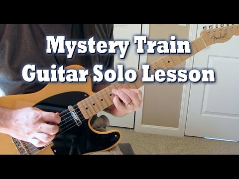 Mystery Train part 2 - guitar solo lesson