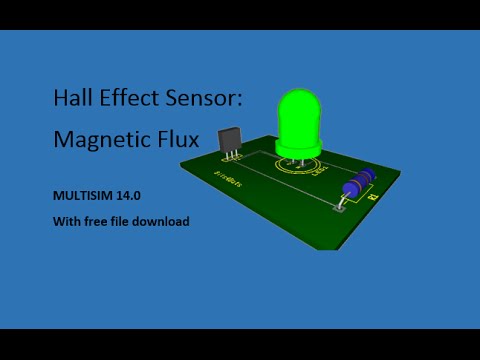 NI Multisim: Hall Effect Sensor &amp;amp; Magnetic Flux