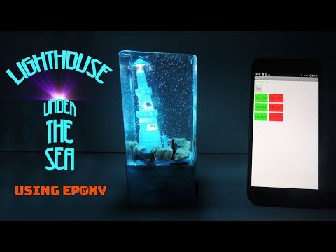 NIGHT LAMP USING ARDUINO &amp;amp; EPOXY RESIN