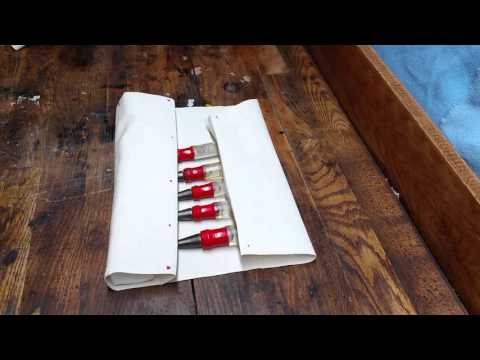 NO-SEW CANVAS TOOL ROLL: Quick, Cheap and DIY