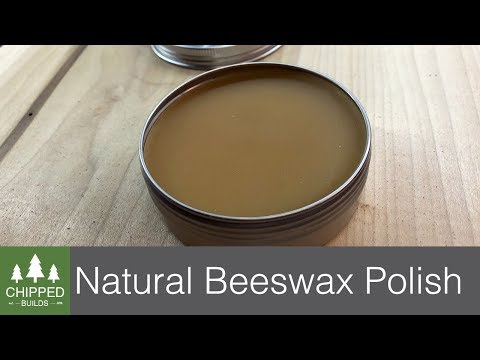 Natural Beeswax Wood Polish || How To