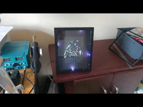 Neo Pixel LED picture frame