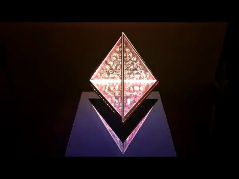 NeoPixel + Floating Pyramid Lamp