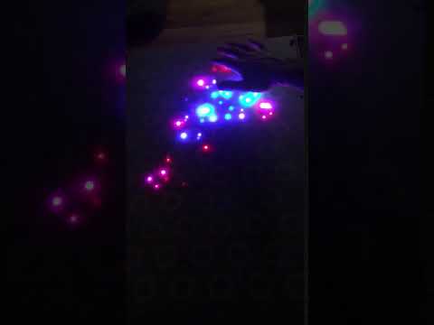 NeoPixel Reactive Table -- confetti