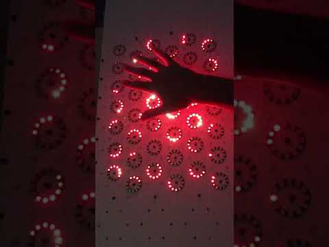 NeoPixel Reactive Table -- fire