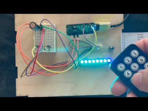 NeoPixel Stick or Ring using Arduino and IR receiver