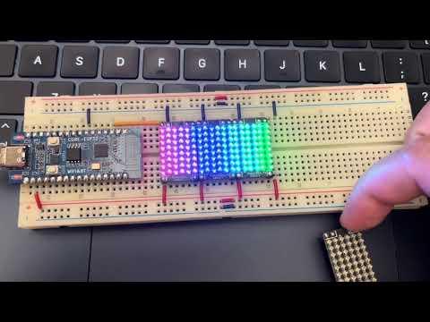 NeoPixel modules testing