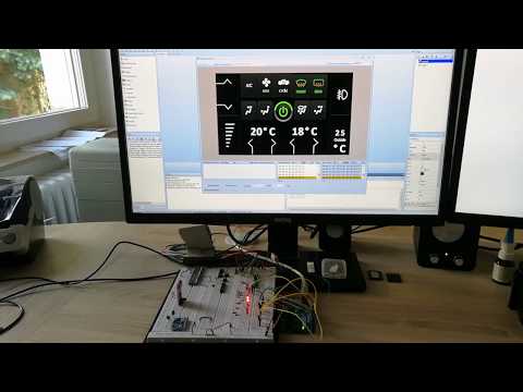 Nextion &amp;amp; Arduino based HVAC touch control