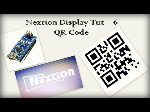 Nextion Display tutorial#6 Arduino And QR code