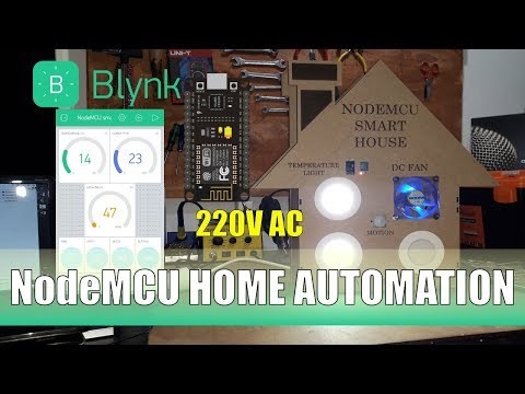 NodeMCU Home automation ESP8266 smart house