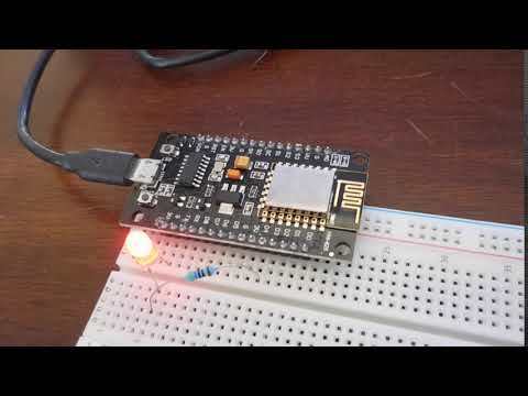 NodeMcu Blinking Light Test