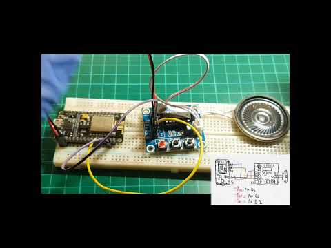 NodeMcu Speak With ISD1820 Module