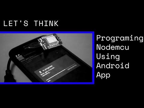 Nodemcu programming using Android App