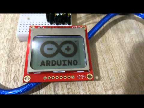 Nokia 5110 LCD Arduino UNO