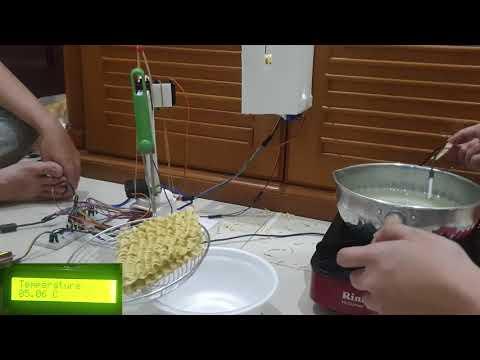 NoodleBot Simulation Video