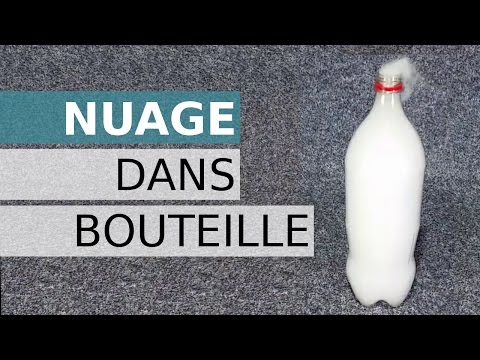 Nuage dans une bouteille ?Experience - Changement d'&amp;eacute;tat par pression - Cr&amp;eacute;er un nuage