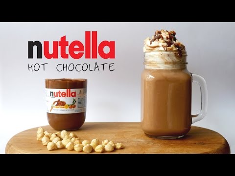 Nutella Hot Chocolate (Chocolate Hazelnut) - Hot Chocolate Series Part 3 - ASMR  - Treat Factory