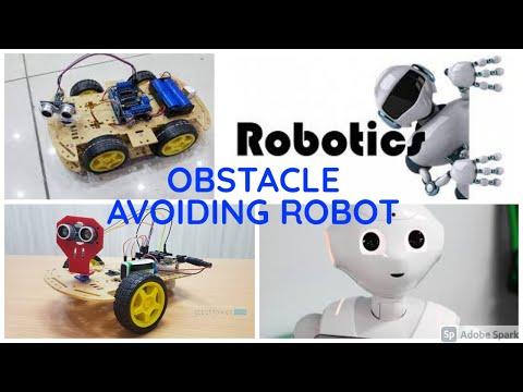 OBSTACLE AVOIDING ROBOT CIRCUIT | TINKERCAD