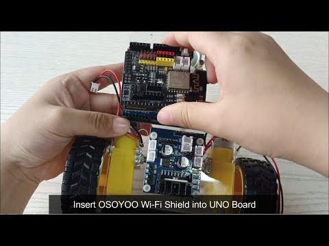 OSOYOO 2WD Robot Car Starter Kit Lesson 1 Basic Installation