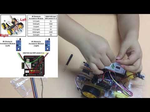 OSOYOO V2.1 Robot Car for Arduino Lesson 3 : Object follow