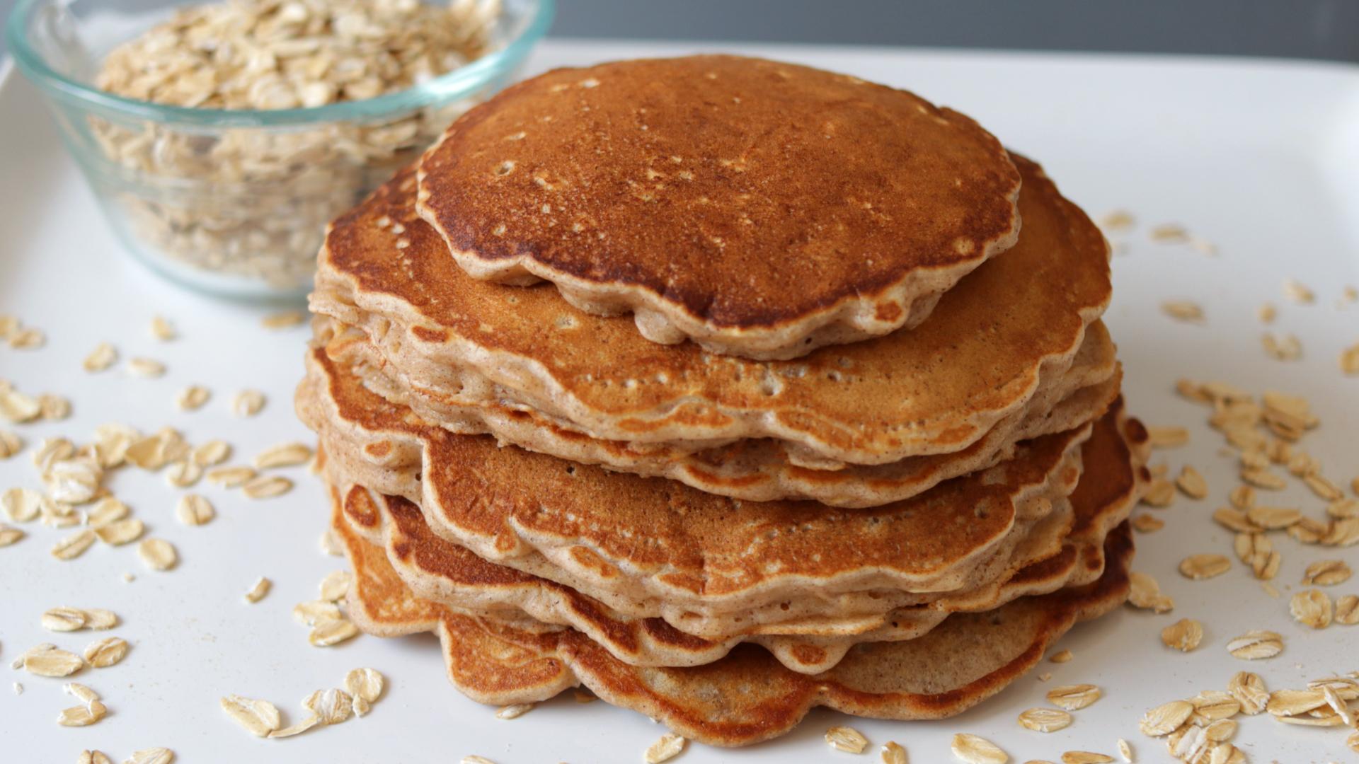 Oatmeal Pancakes Recipe | In The Kitchen With Matt.jpg