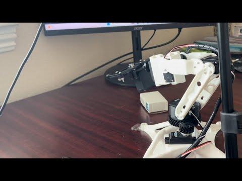 Object Tracking Pick and Place Robotic Arm - Instructables Made with AI Contest