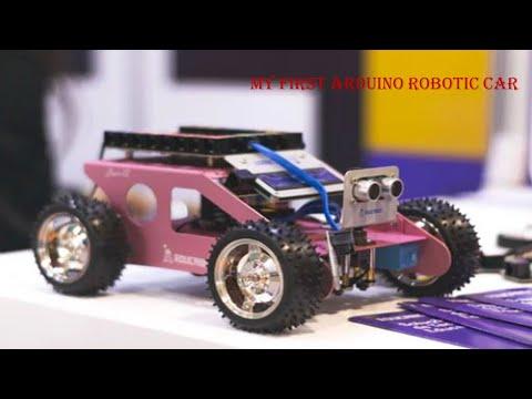 Obstacle avoidance Robotics simulation Car using Arduino.