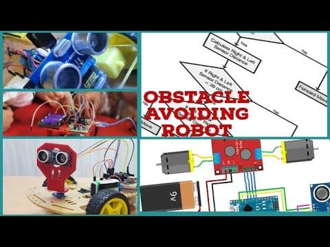 Obstacle avoiding robot