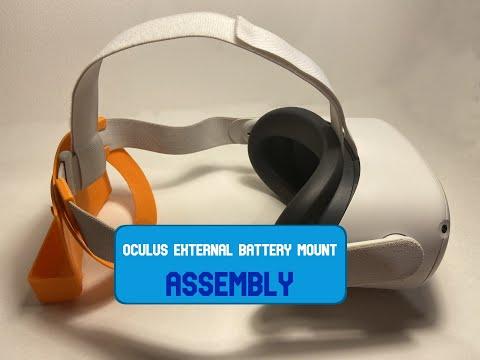 Oculus External Battery Mount: Assembly