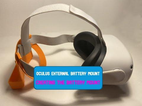 Oculus External Battery Mount: Creating the Battery Mount