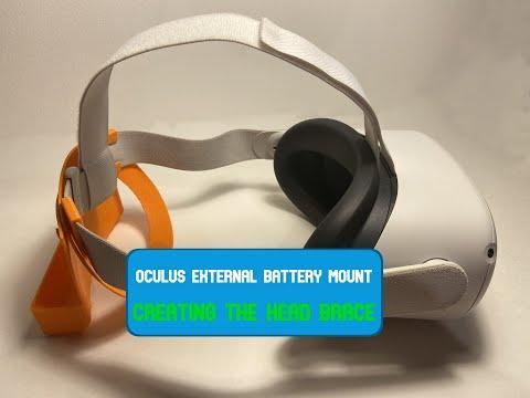 Oculus External Battery Mount: Creating the Head Brace